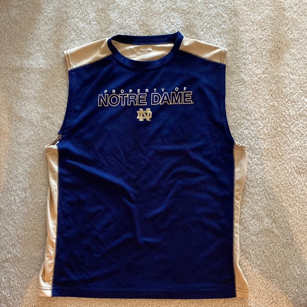 Men's Notre Dame Basketball Tank Large